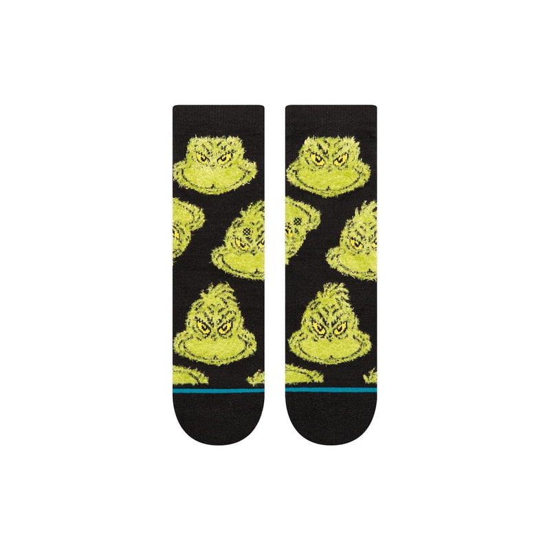 Stance Crew Kid's THE GRINCH X STANCE MEAN ONE CREW SOCKS