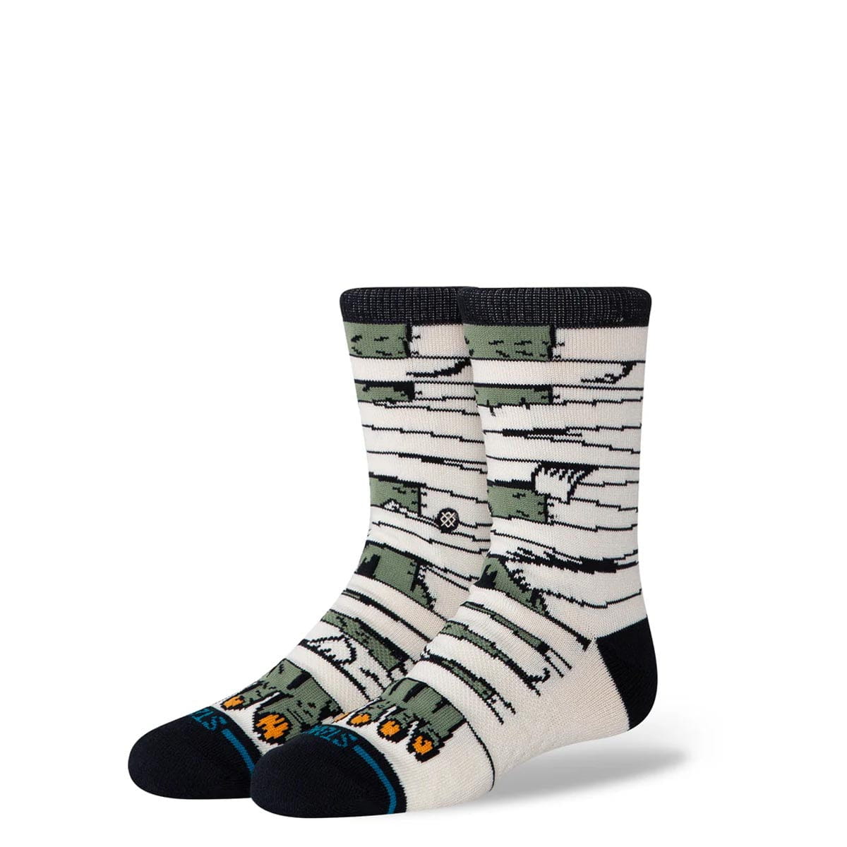 Stance Socks Kids'  Mummy Madness Crew Socks