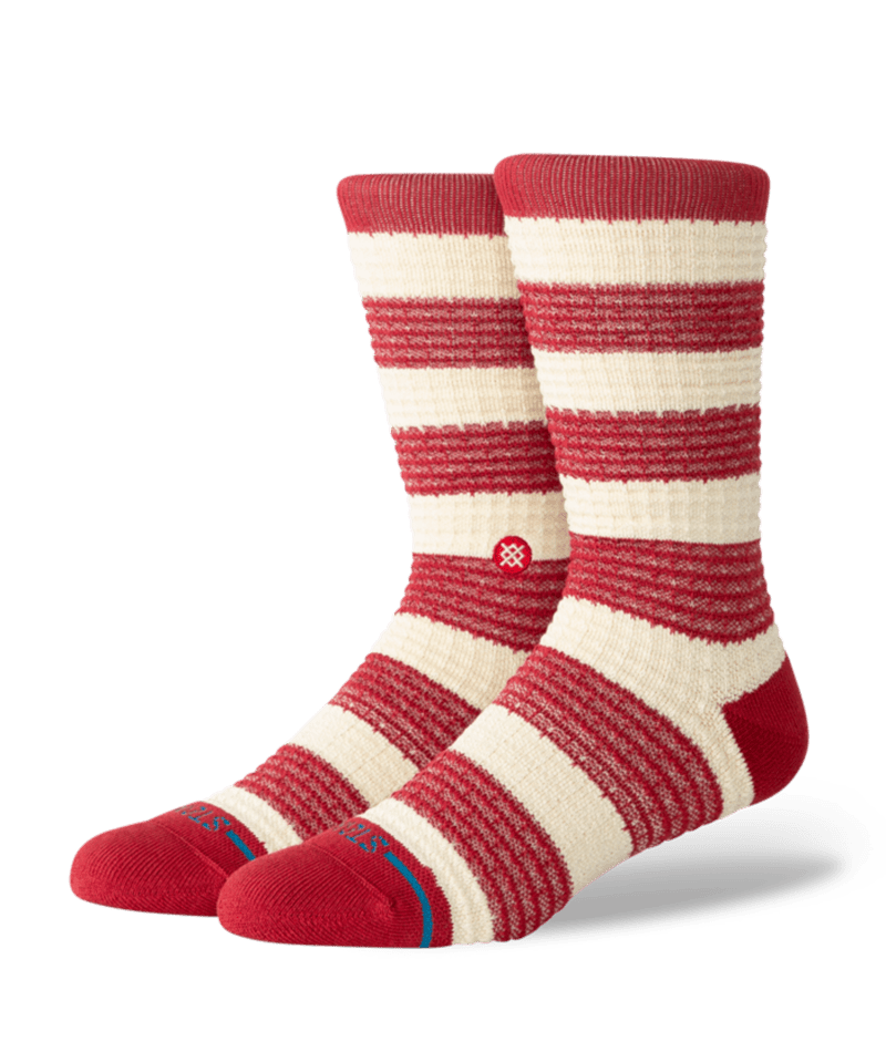 Stance CLOTHING - Socks Stance *26W*  Peppermint Waffle Crew