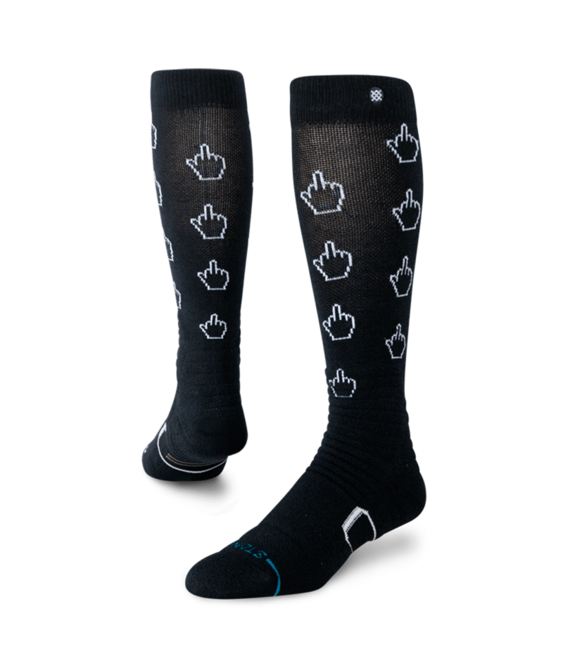 Stance CLOTHING - Socks Stance *26W* Snow Cursor Mid Poly