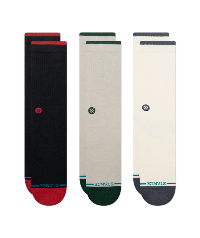 Stance CLOTHING - Socks Stance *26W*  Toner Crew 3Pk