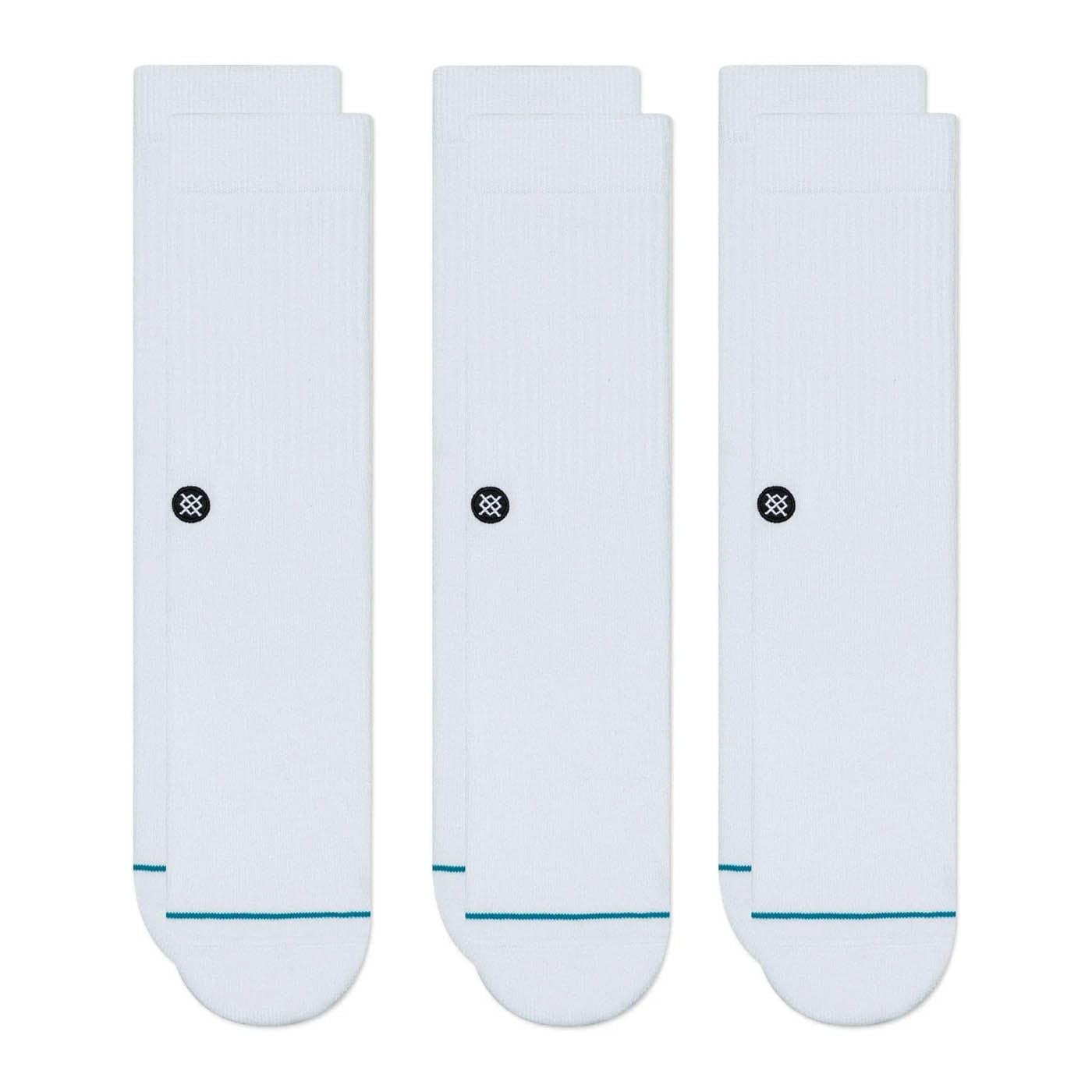 Stance Socks Unisex Icon Crew Socks 3 Pack