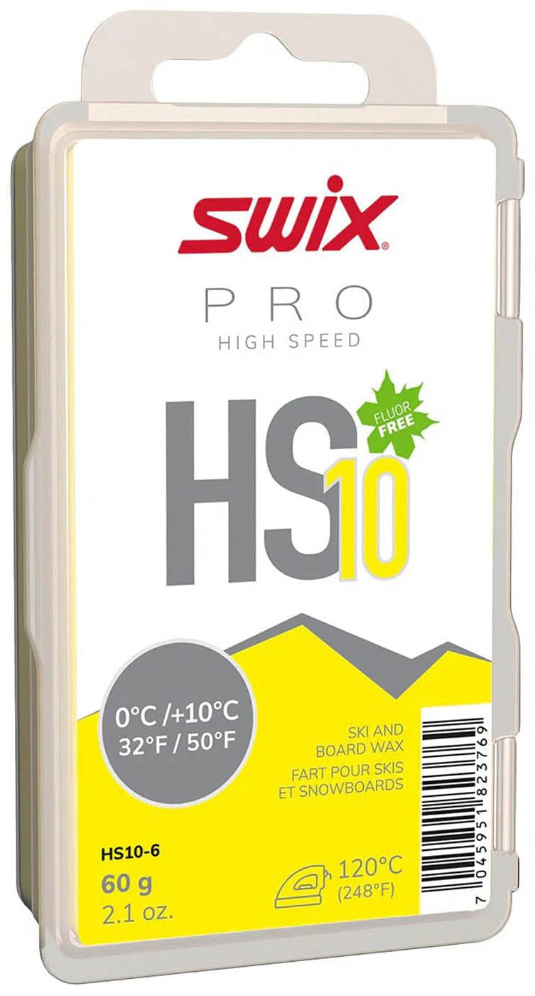 SWIX Wax HS10 Yellow Glide Was 60g