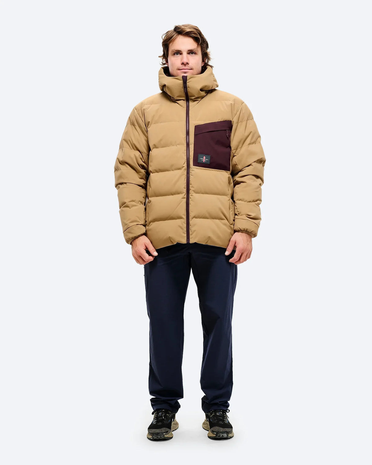 The Mountain Studio Jacket Men's D-1 Reversible Performance Cord Down Jacket