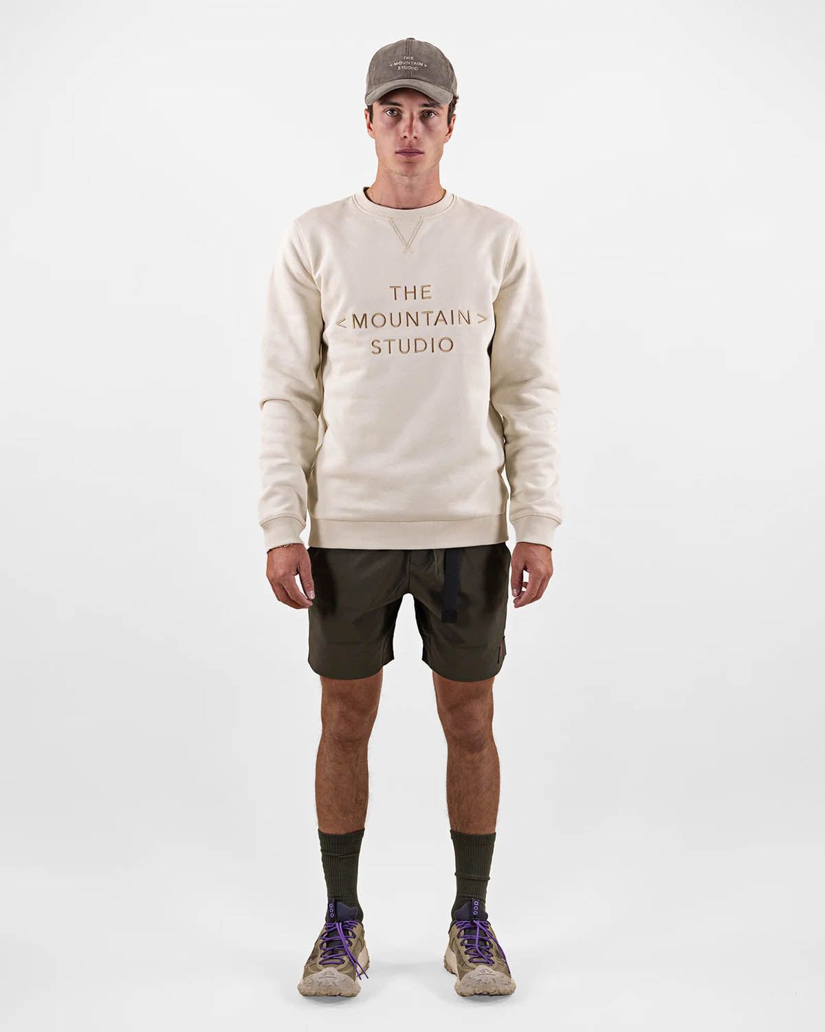 Men's Organic Cotton Original TMS Crew I-4 The Mountain Studio