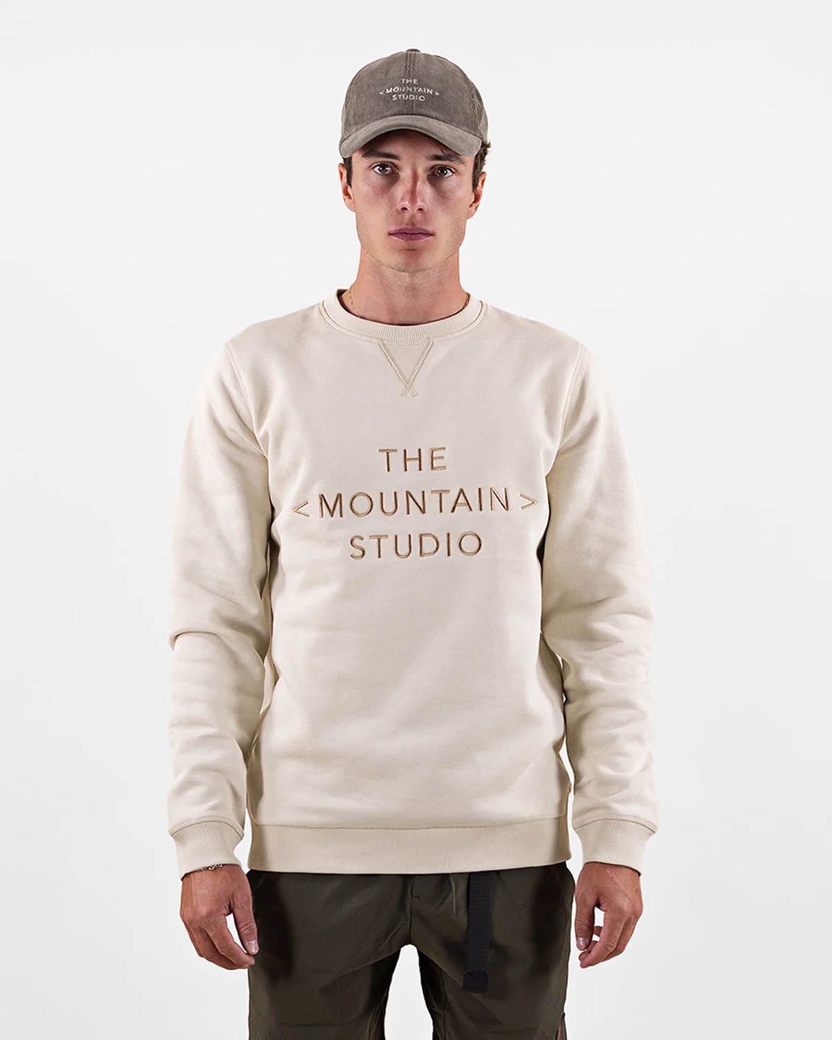 Men's Organic Cotton Original TMS Crew I-4 The Mountain Studio