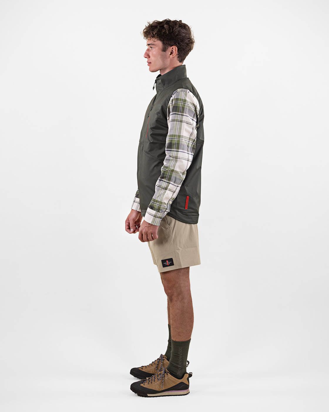 Men's Pertex Light Windbreaker Vest V-8 The Mountain Studio