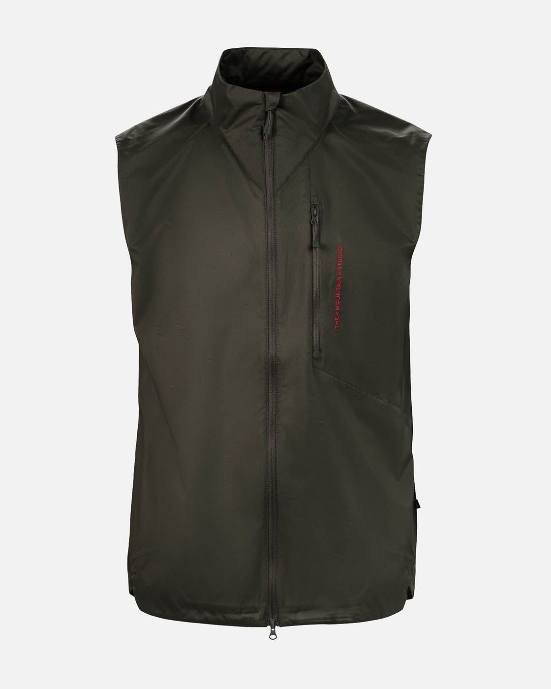 Men's Pertex Light Windbreaker Vest V-8 The Mountain Studio