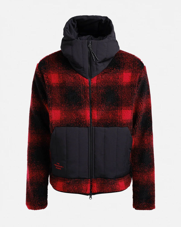 Men's Rocky Mountain Check Hood Jacket The Mountain Studio