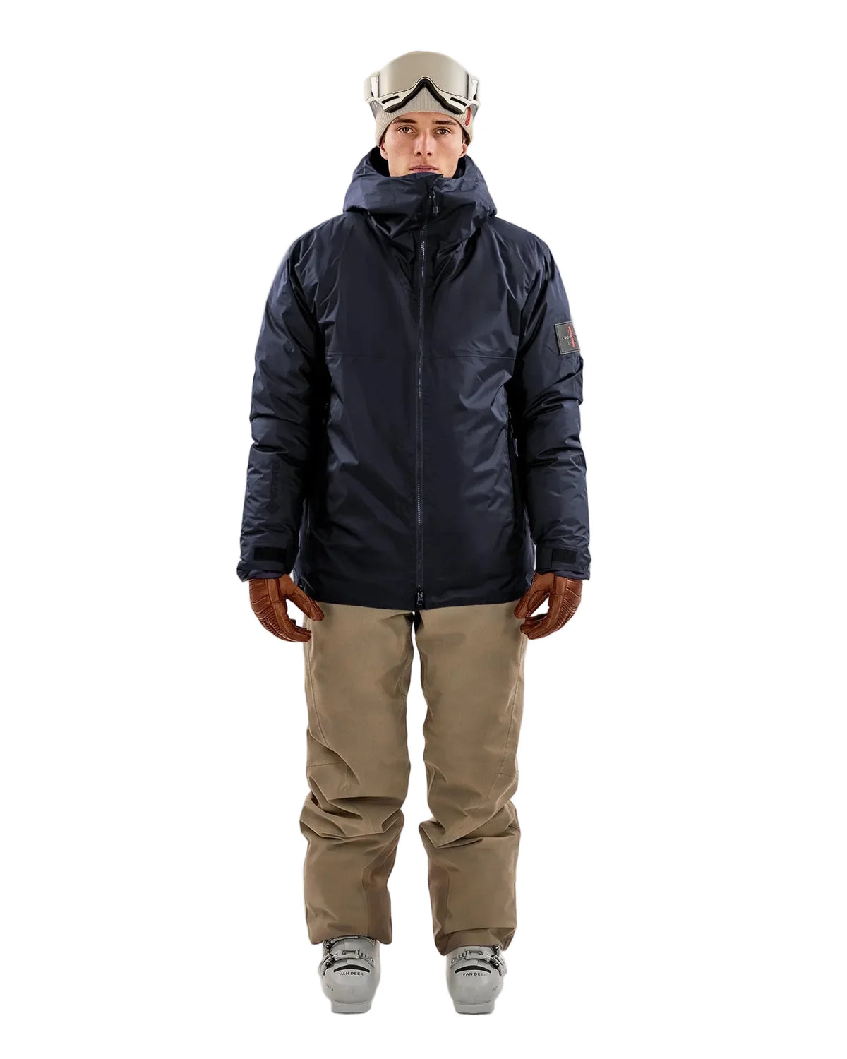The Mountain Studio Jacket Men's S-4 Gore-Tex 2L Ripstop Ski Down Jacket