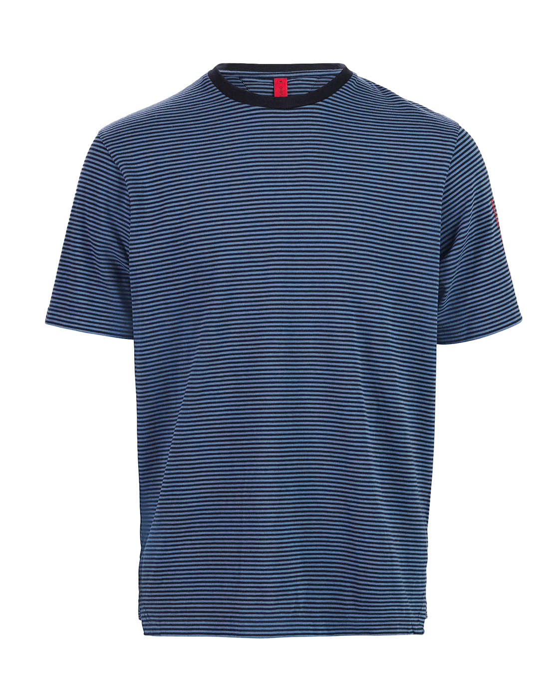The Mountain Studio T-Shirt Men's T-12 Stripe Cotton T-Shirt