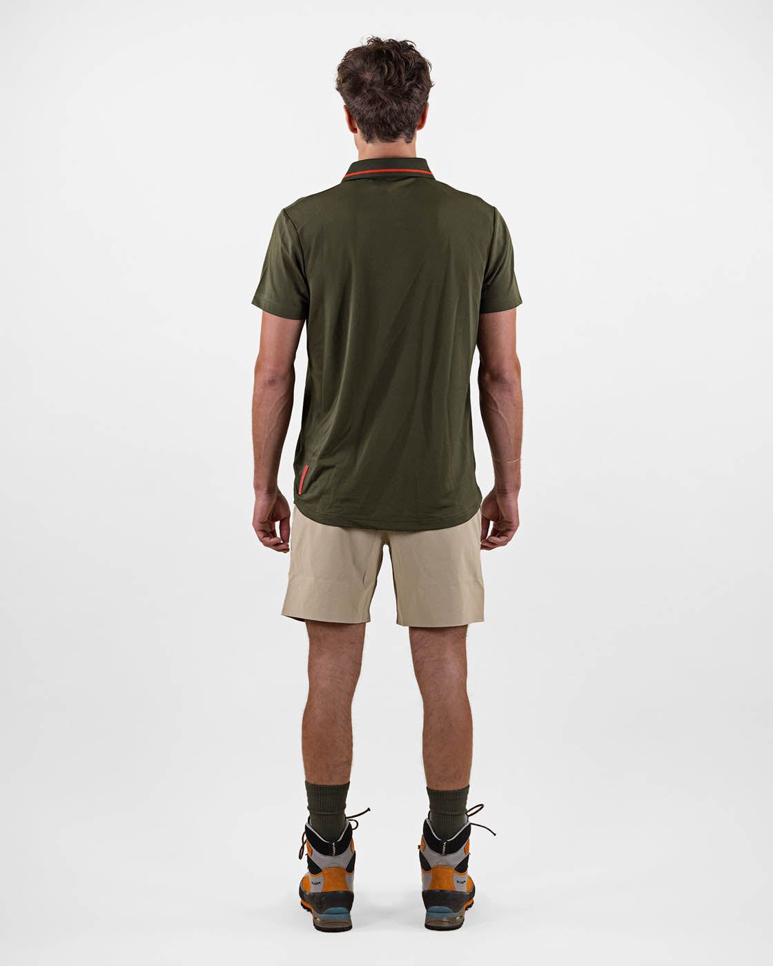 Men's Tech Polo Shirt Q-4 The Mountain Studio