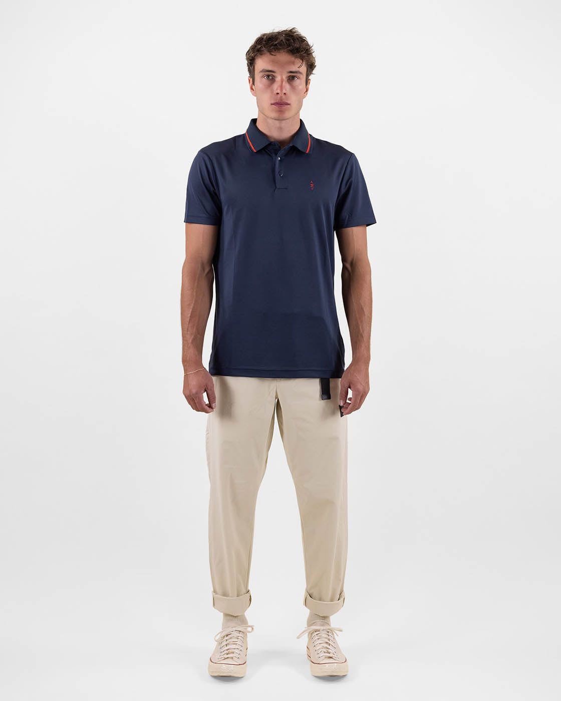 Men's Tech Polo Shirt Q-4 The Mountain Studio