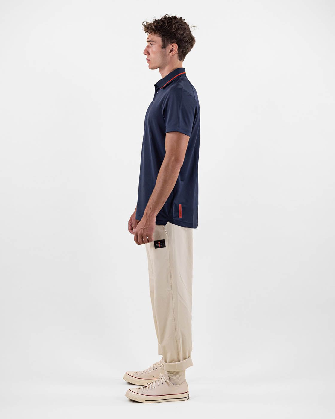 Men's Tech Polo Shirt Q-4 The Mountain Studio