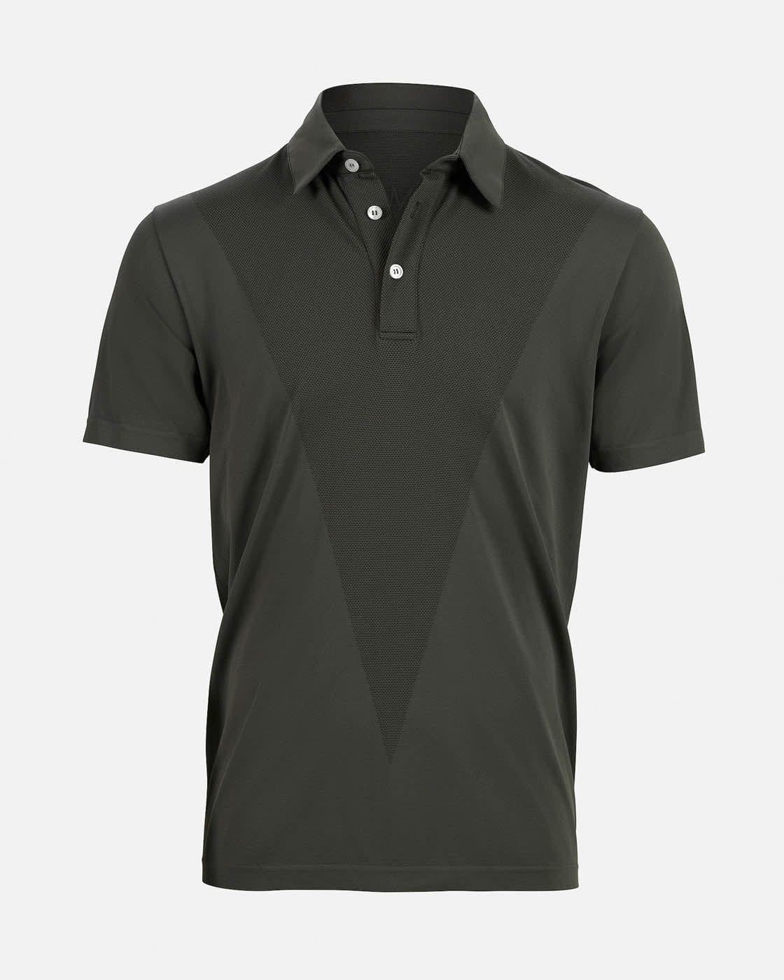 The Mountain Studio Polo Men's Two Tone Tech Polo Shirt Q-5