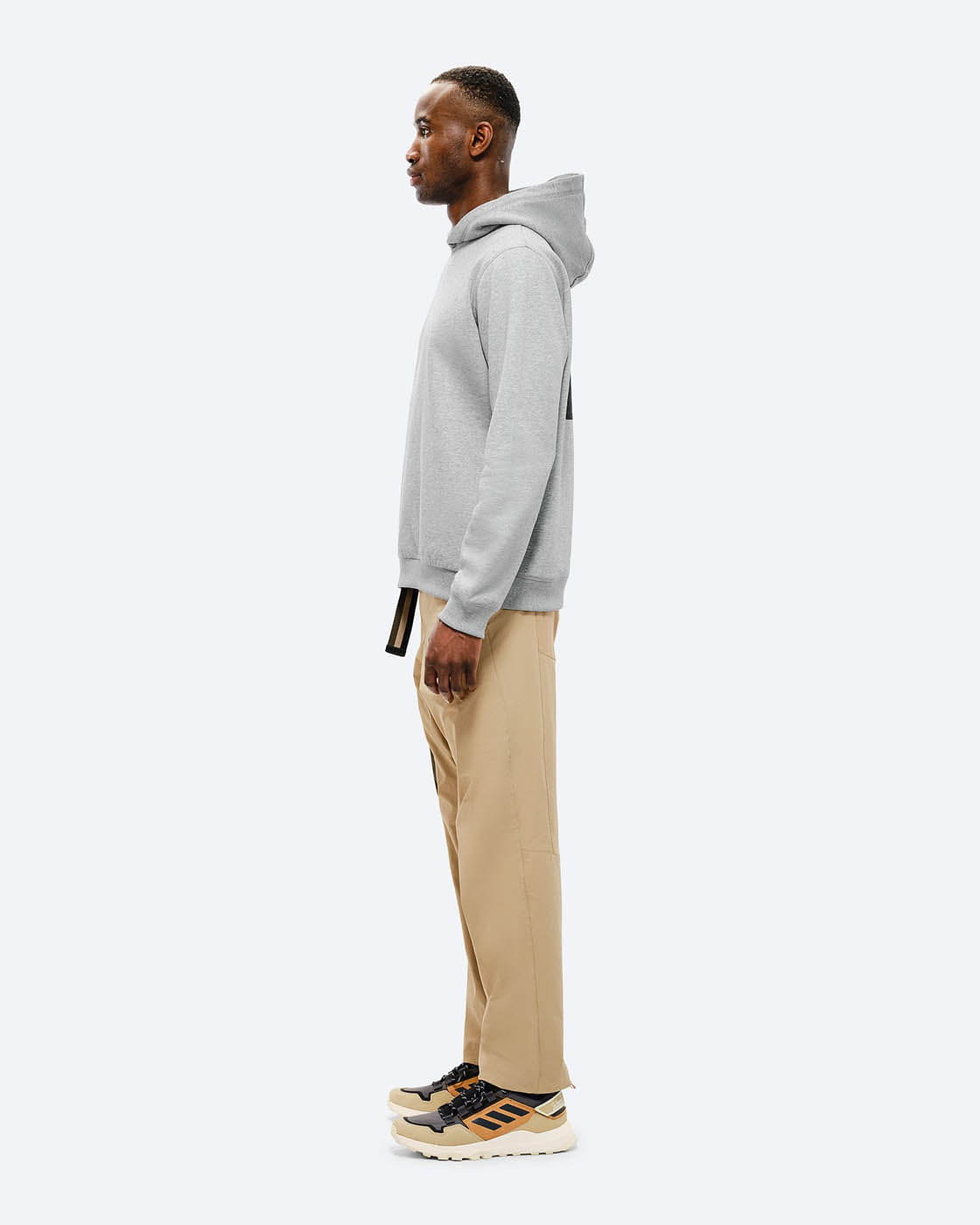 The Mountain Studio CLOTHING - Men - Apparel - Top Mountain Studio *25S*  Organic Cotton Logo Hood