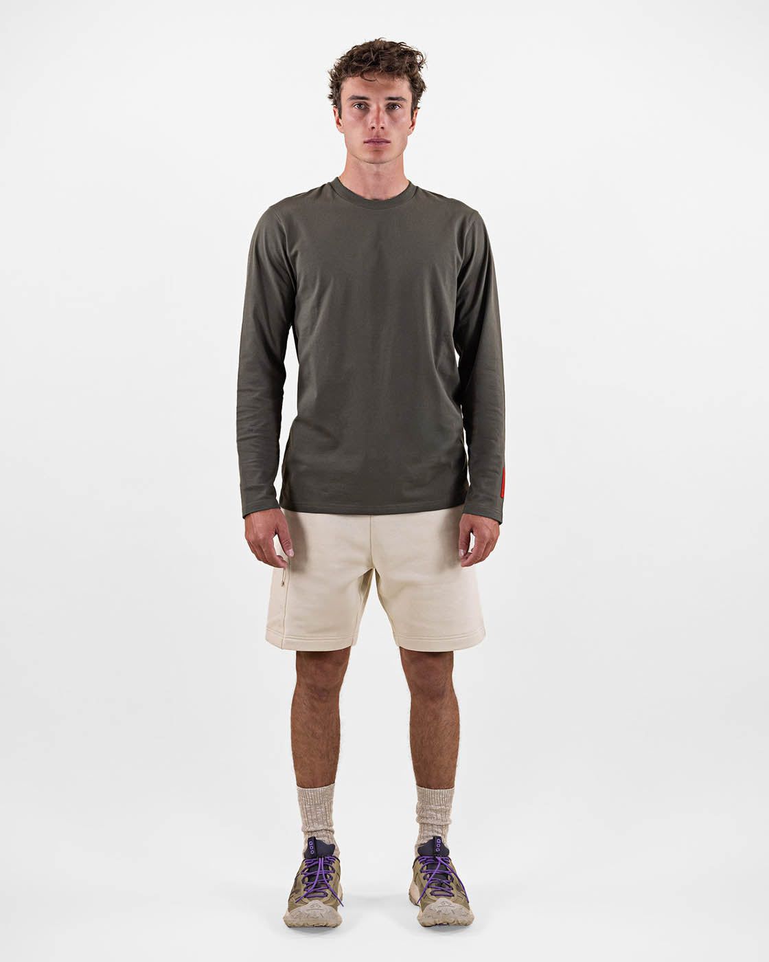 Men's Organic Cotton Sweat Shorts L-6 The Mountain Studio