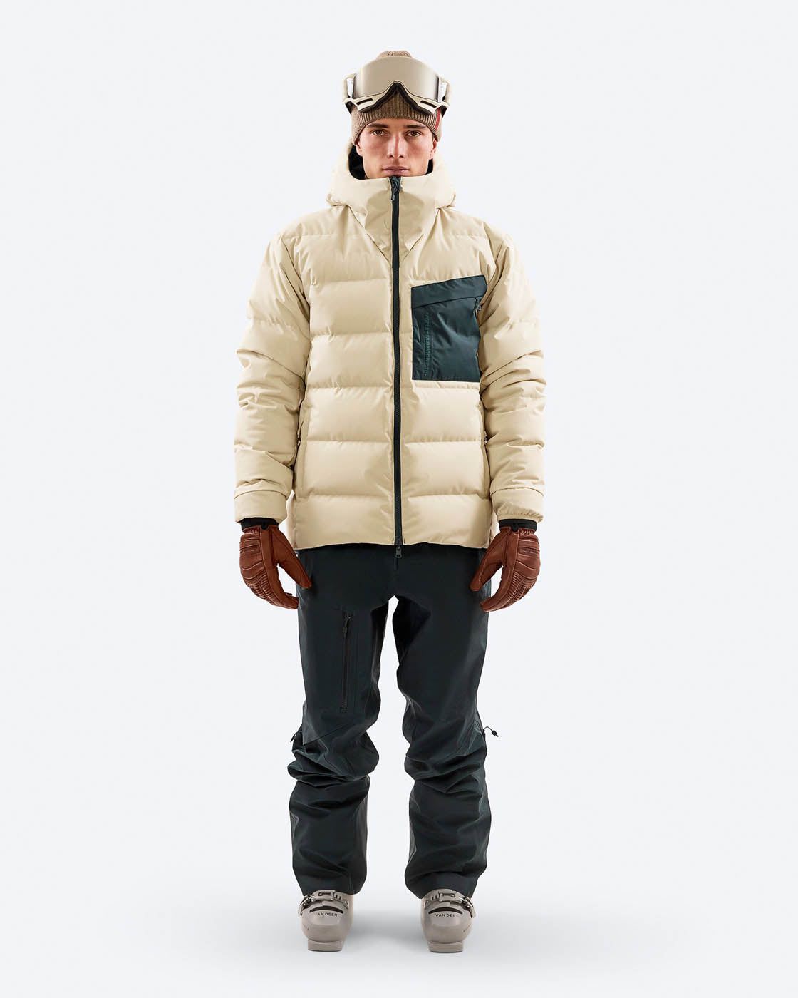 Men's D-1 R Windstopper® By Gore-Tex Labs Reversible Down Jacket The Mountain Studio