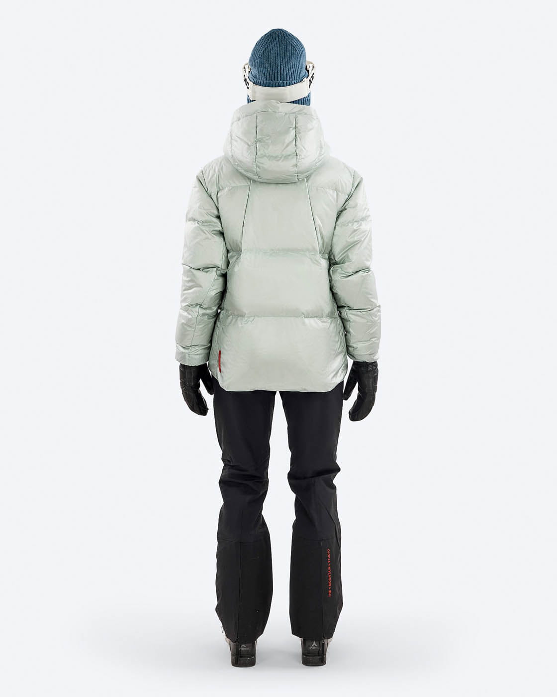 Mountain Studio *25W* D-5 W W. Pertex Reversible Tecno Down Jacket The Mountain Studio