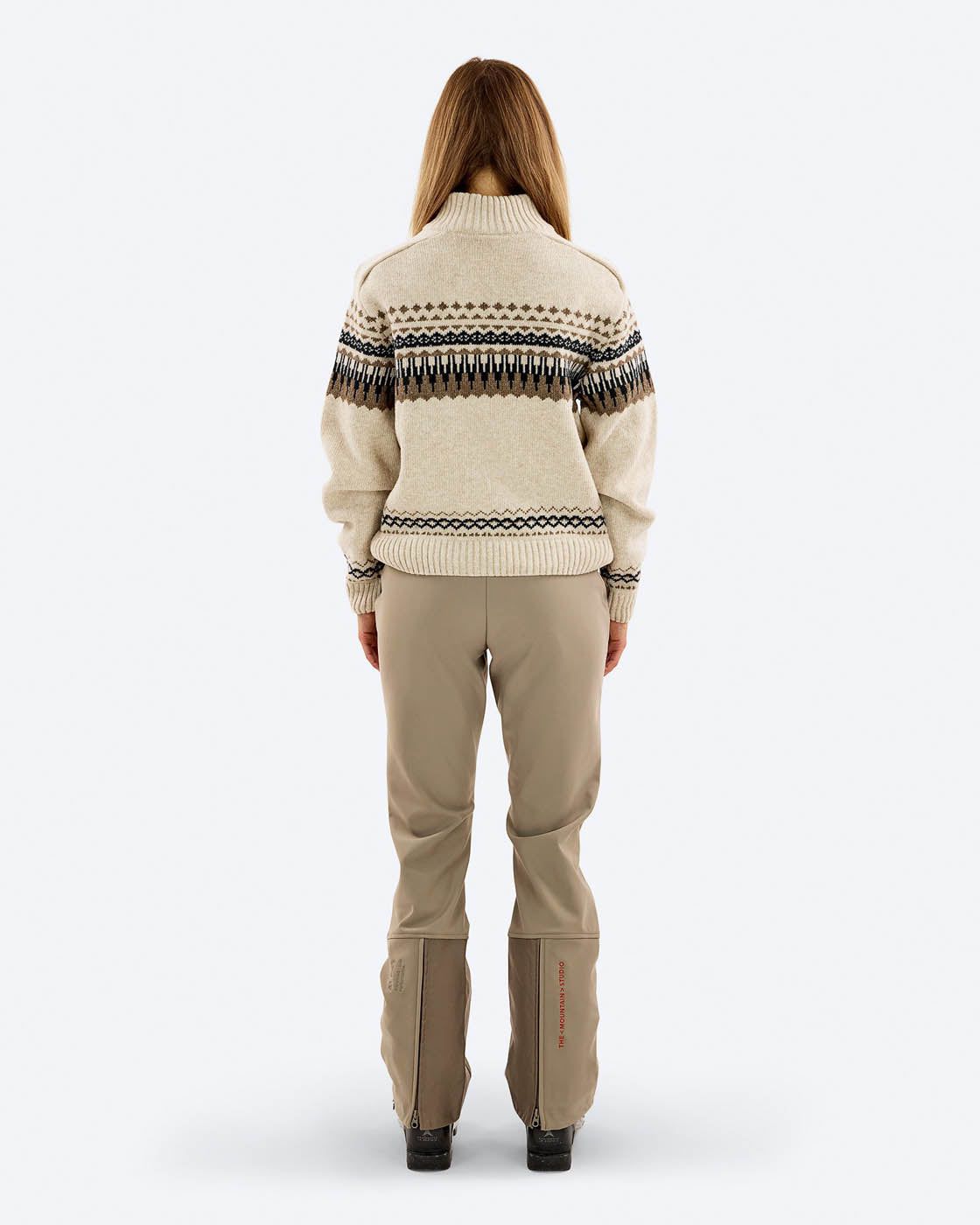 Women's K-7 Ski Lambswool Sweater The Mountain Studio
