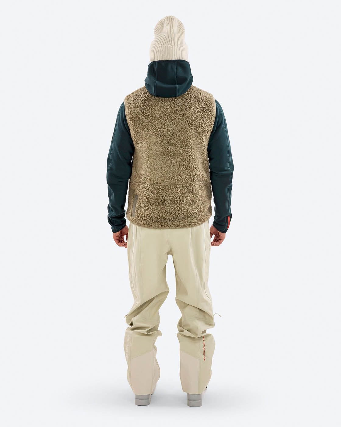 Men's V-5 Soft Wool Pile Vest The Mountain Studio