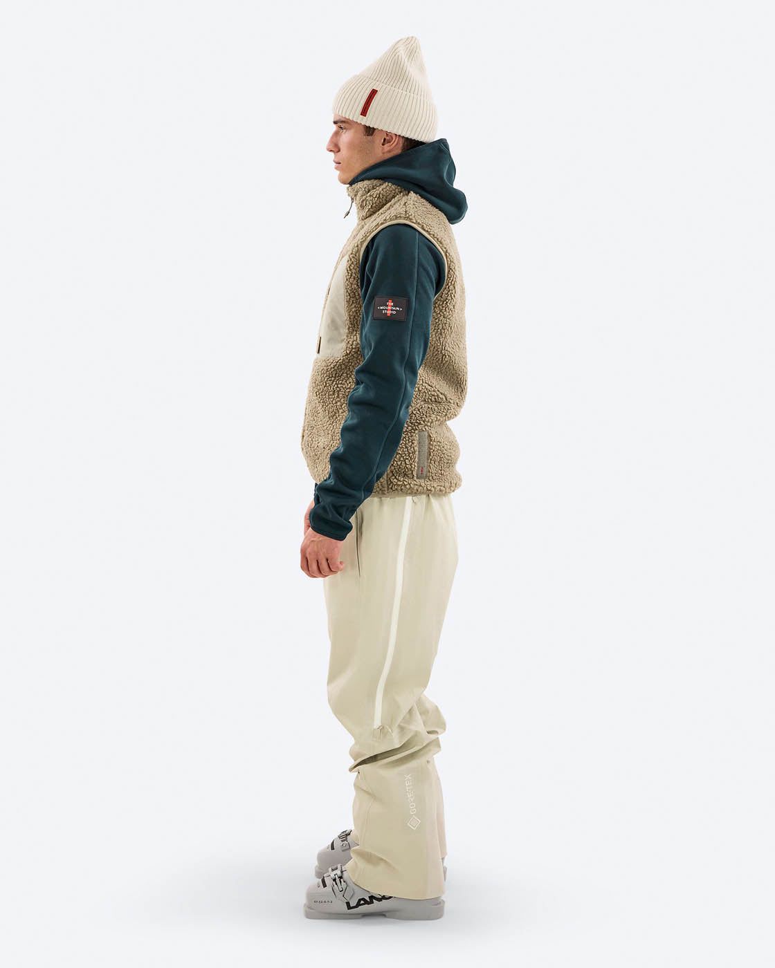 Men's V-5 Soft Wool Pile Vest The Mountain Studio