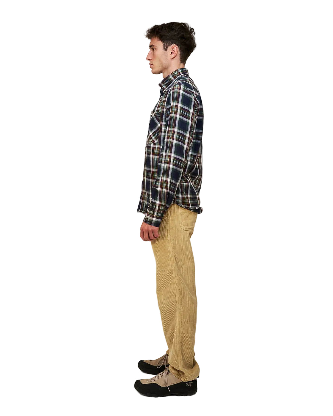 The Mountain Studio CLOTHING - Men - Apparel - Top Mountain Studio *26S*  Button Down Light Flannel Shirt