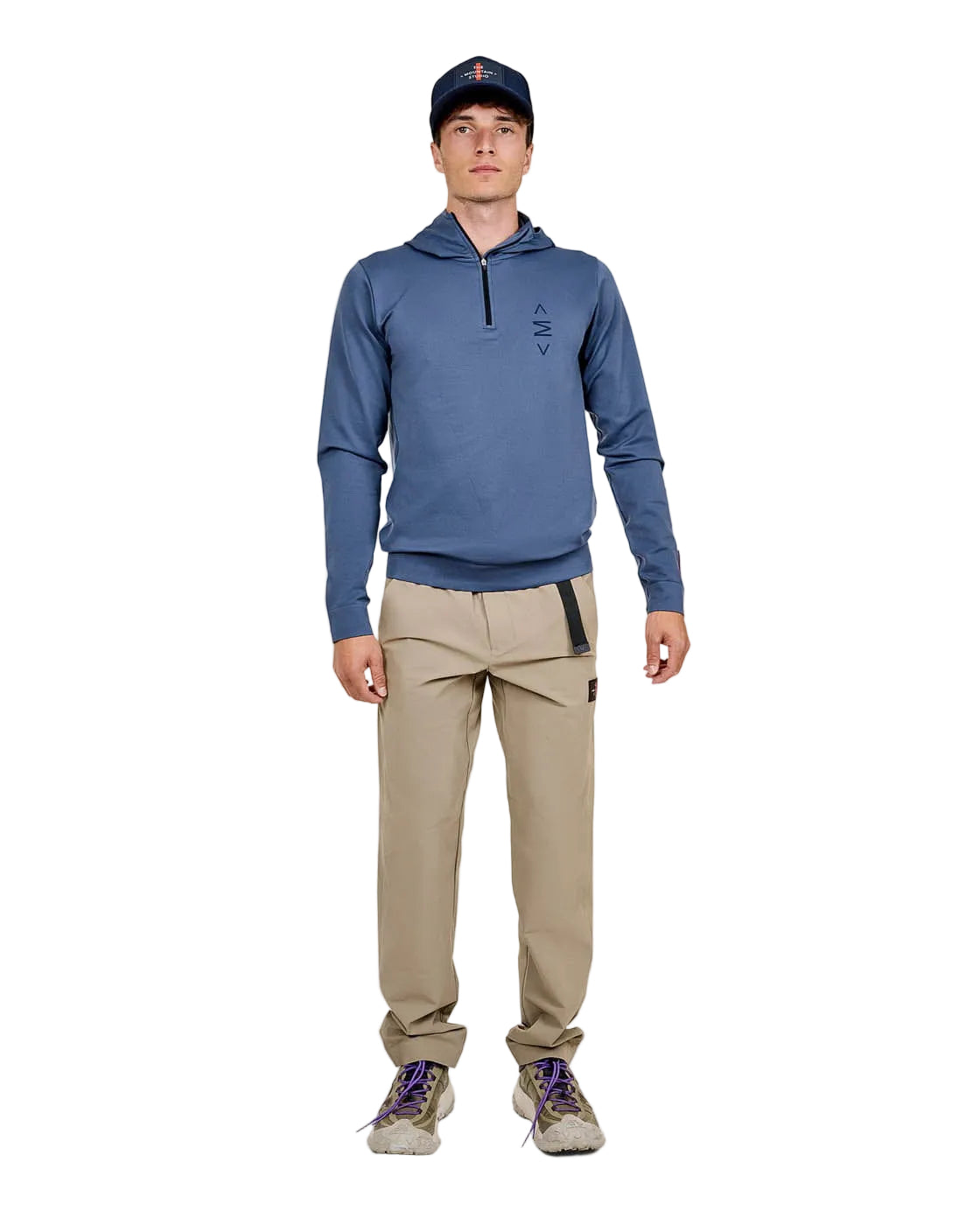 The Mountain Studio CLOTHING - Men - Apparel - Top Mountain Studio *26S*  Two Tone Tech Hood