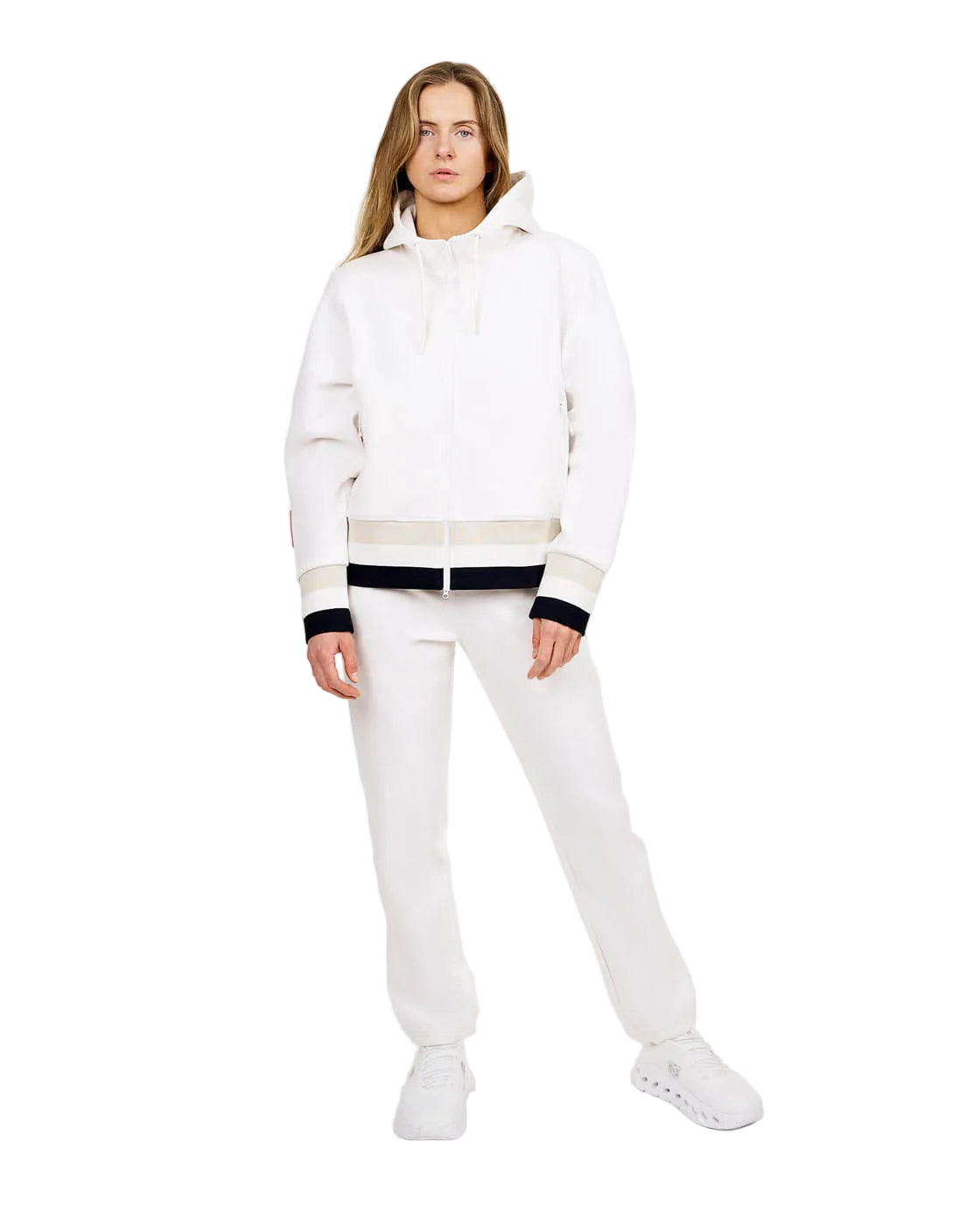 The Mountain Studio CLOTHING - Women - Apparel - Top Mountain Studio *26S*  W. Cotton Tech Zip Hood