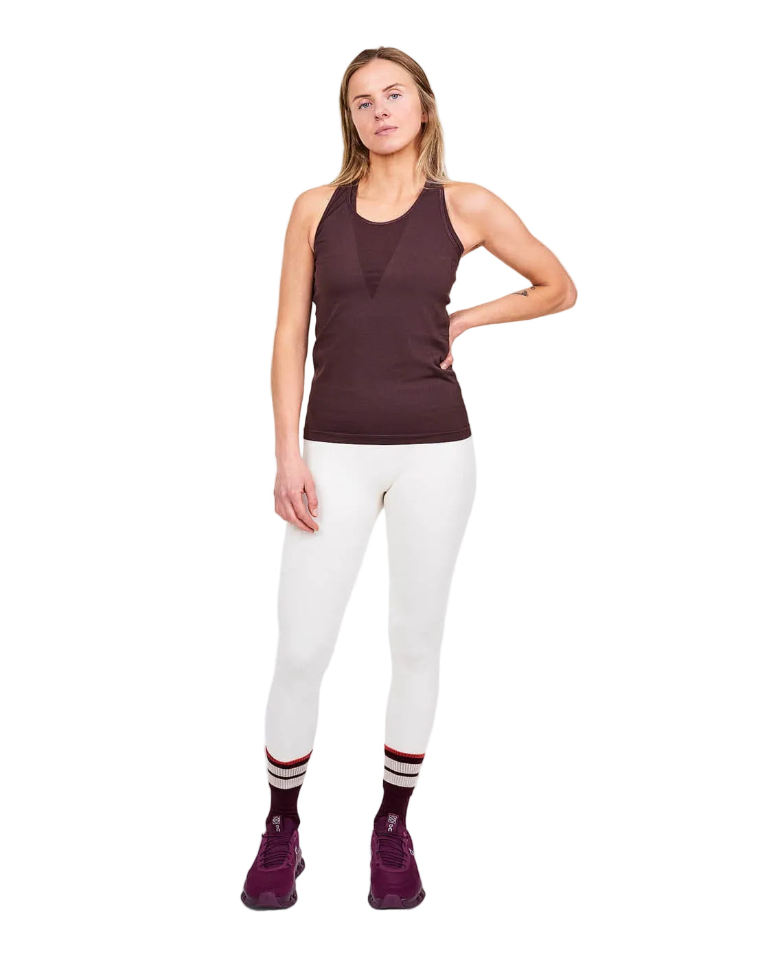 The Mountain Studio CLOTHING - Women - Apparel - Top Mountain Studio *26S*  W. Two Tone Tech Tank Top