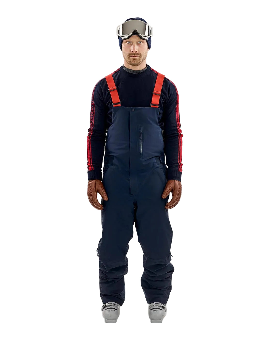 TMS *26W*  3L Hybrid Shell Bib Pant The Mountain Studio