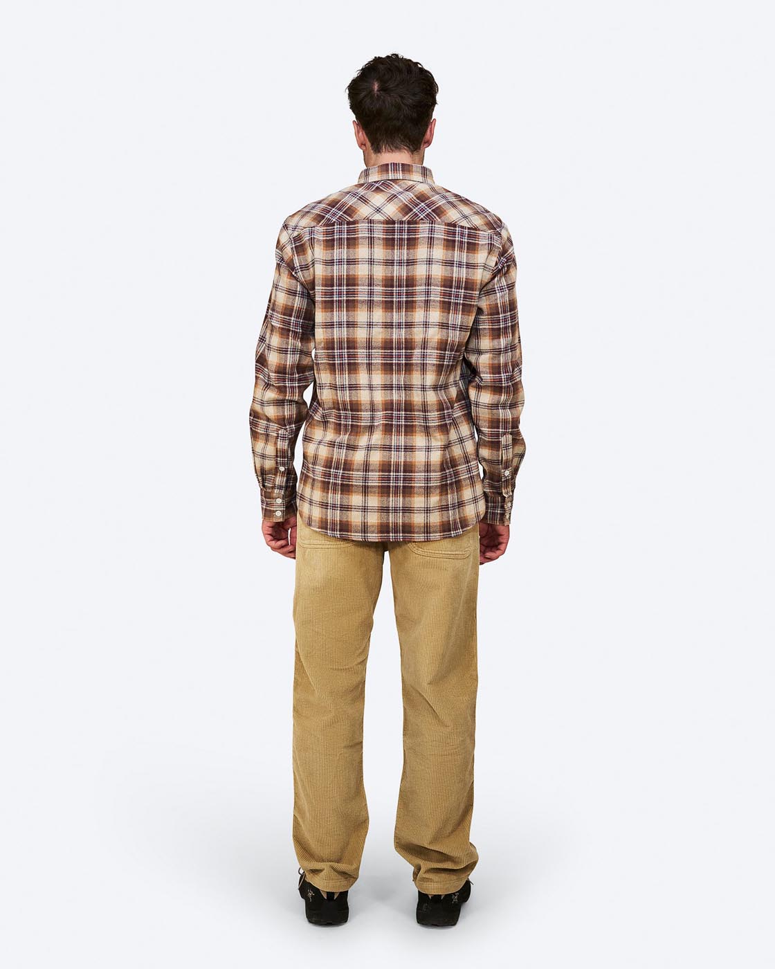 The Mountain Studio CLOTHING - Men - Apparel - Top TMS *26W*  Button Down Flannel Shirt