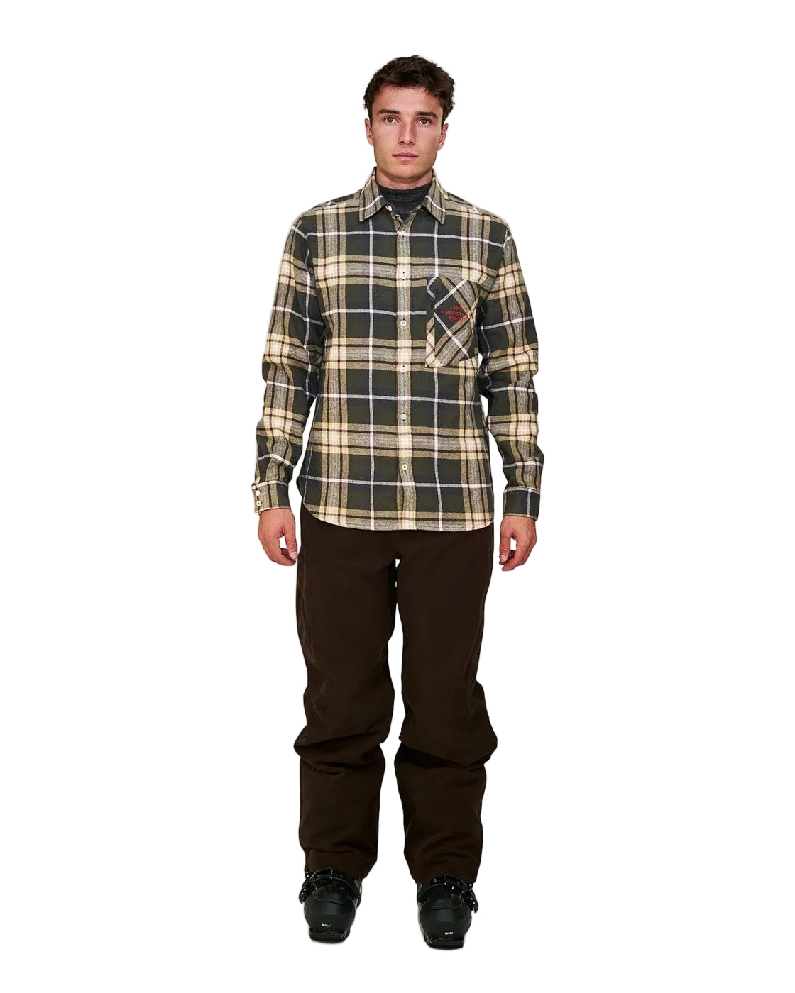 The Mountain Studio CLOTHING - Men - Apparel - Top TMS *26W*  Flannel Overshirt