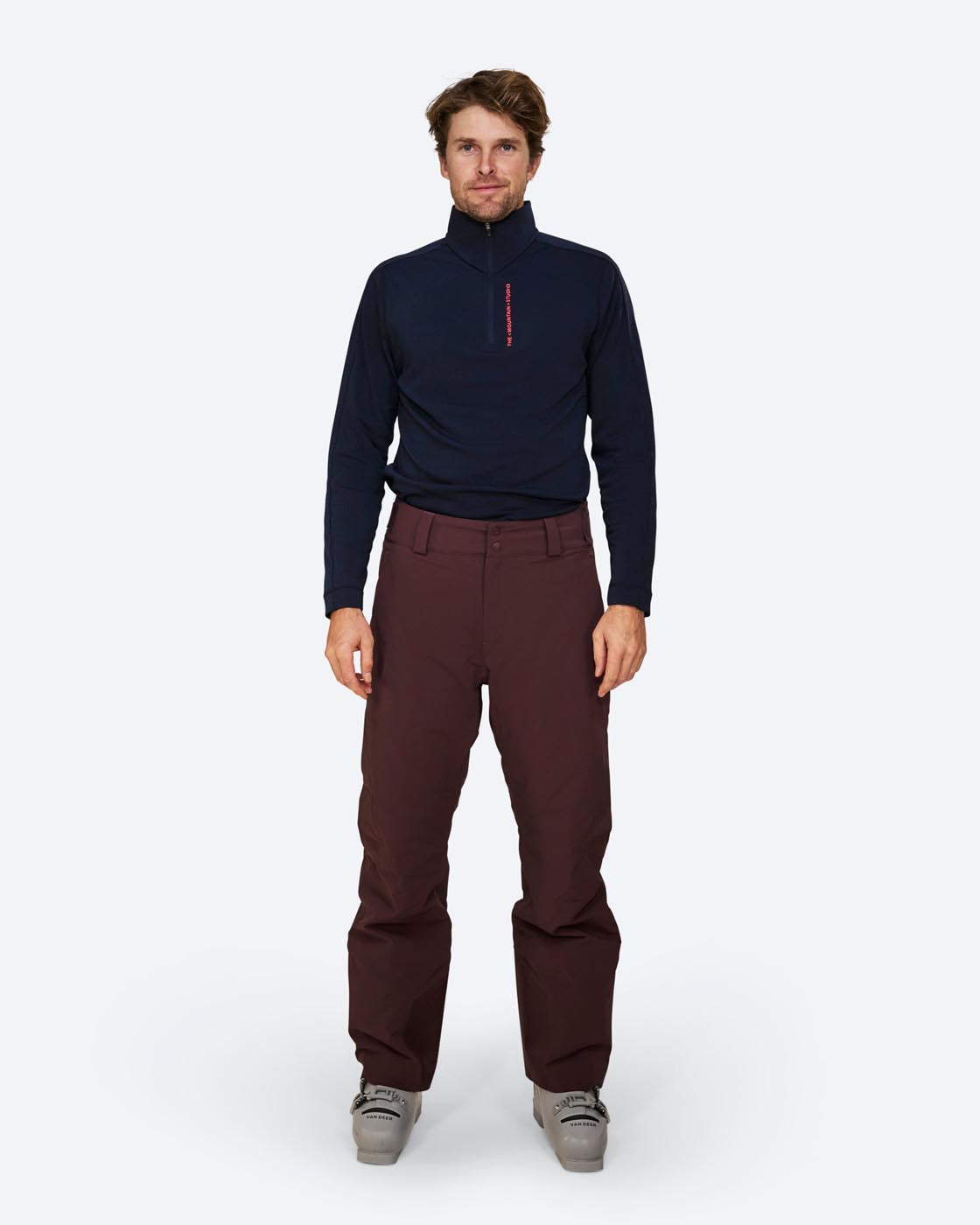 TMS *26W*  Light Tech Fleece Half Zip The Mountain Studio