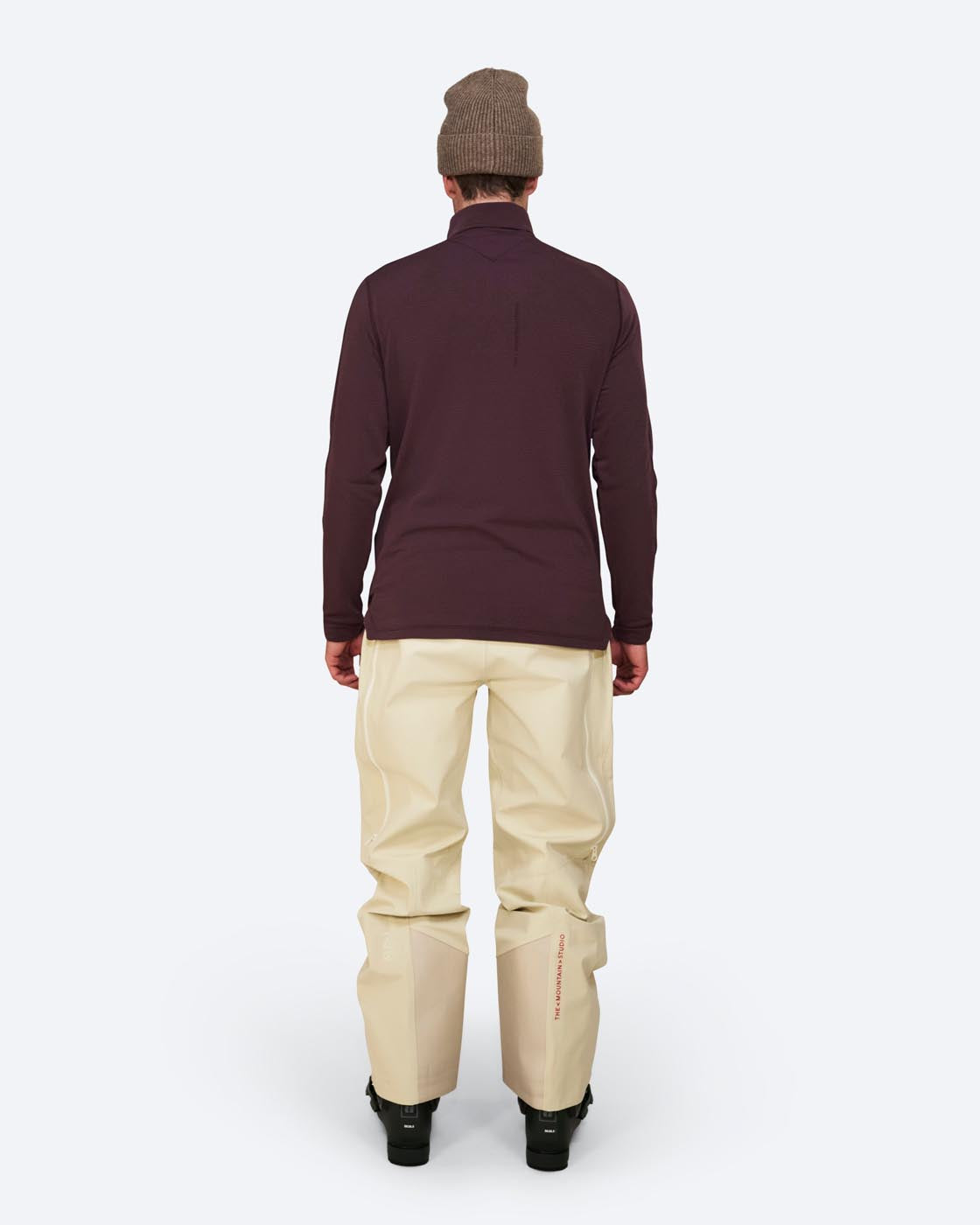TMS *26W*  Light Tech Fleece Half Zip The Mountain Studio