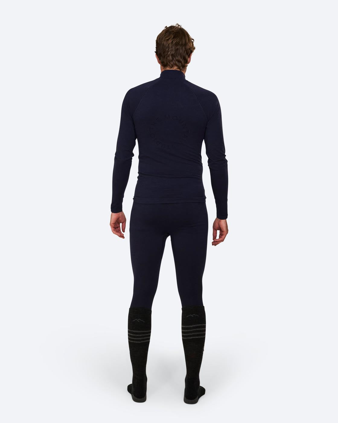 TMS *26W*  Seamless Merino Base Crew The Mountain Studio