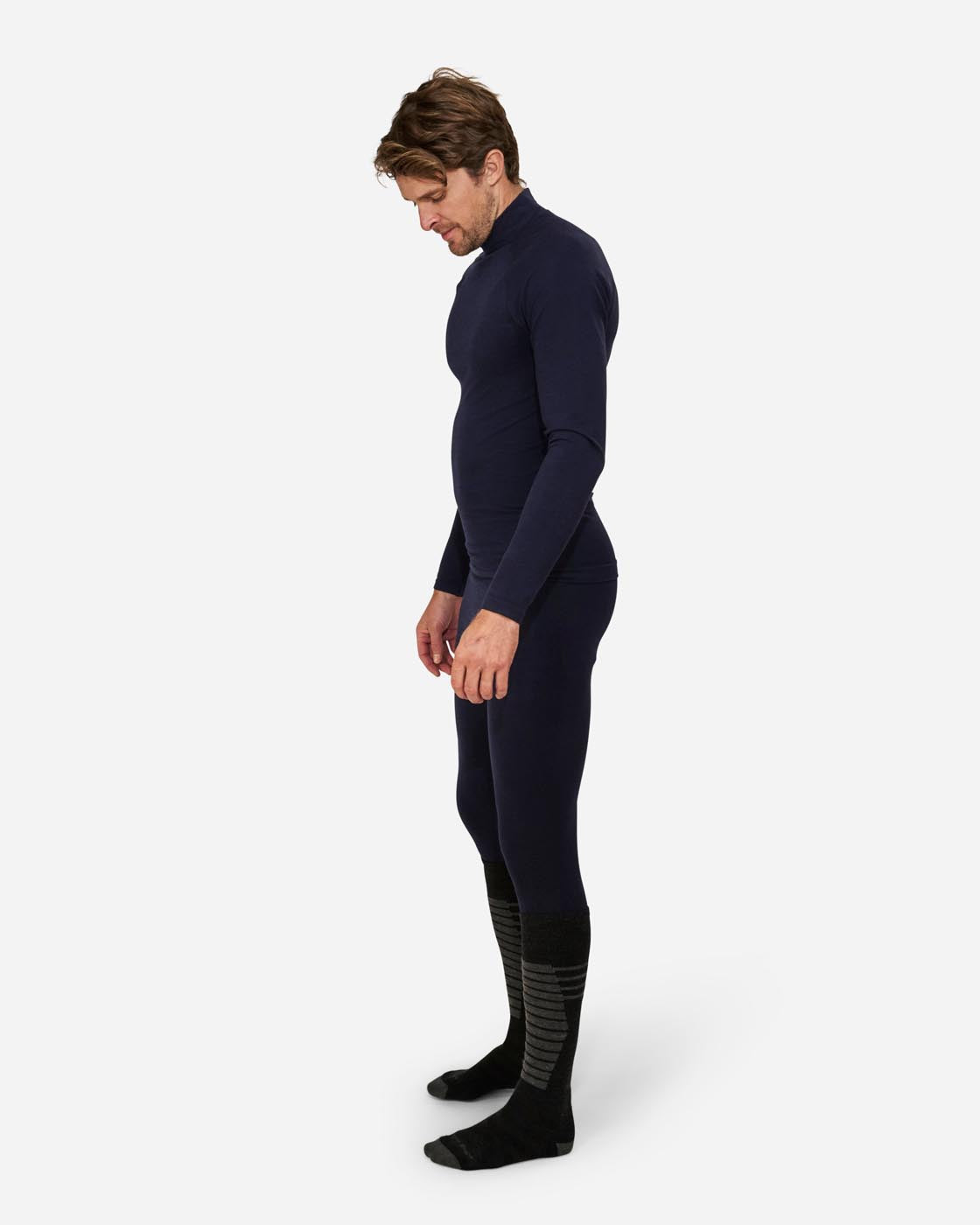 TMS *26W*  Seamless Merino Base Crew The Mountain Studio