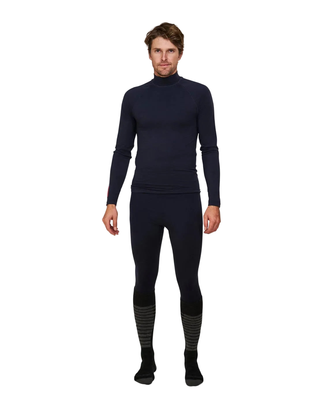 TMS *26W*  Seamless Merino Base Crew The Mountain Studio