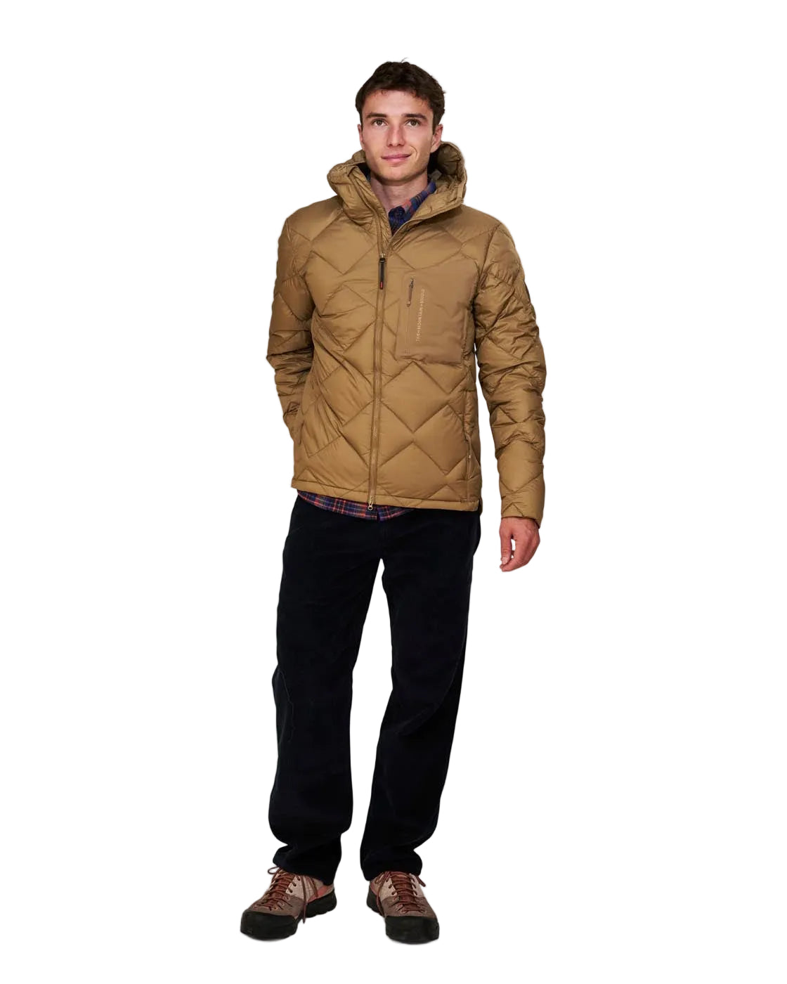 The Mountain Studio CLOTHING - Men - Outerwear - Jacket TMS *26W*  Ultralight Pertex Down Hood Jacket