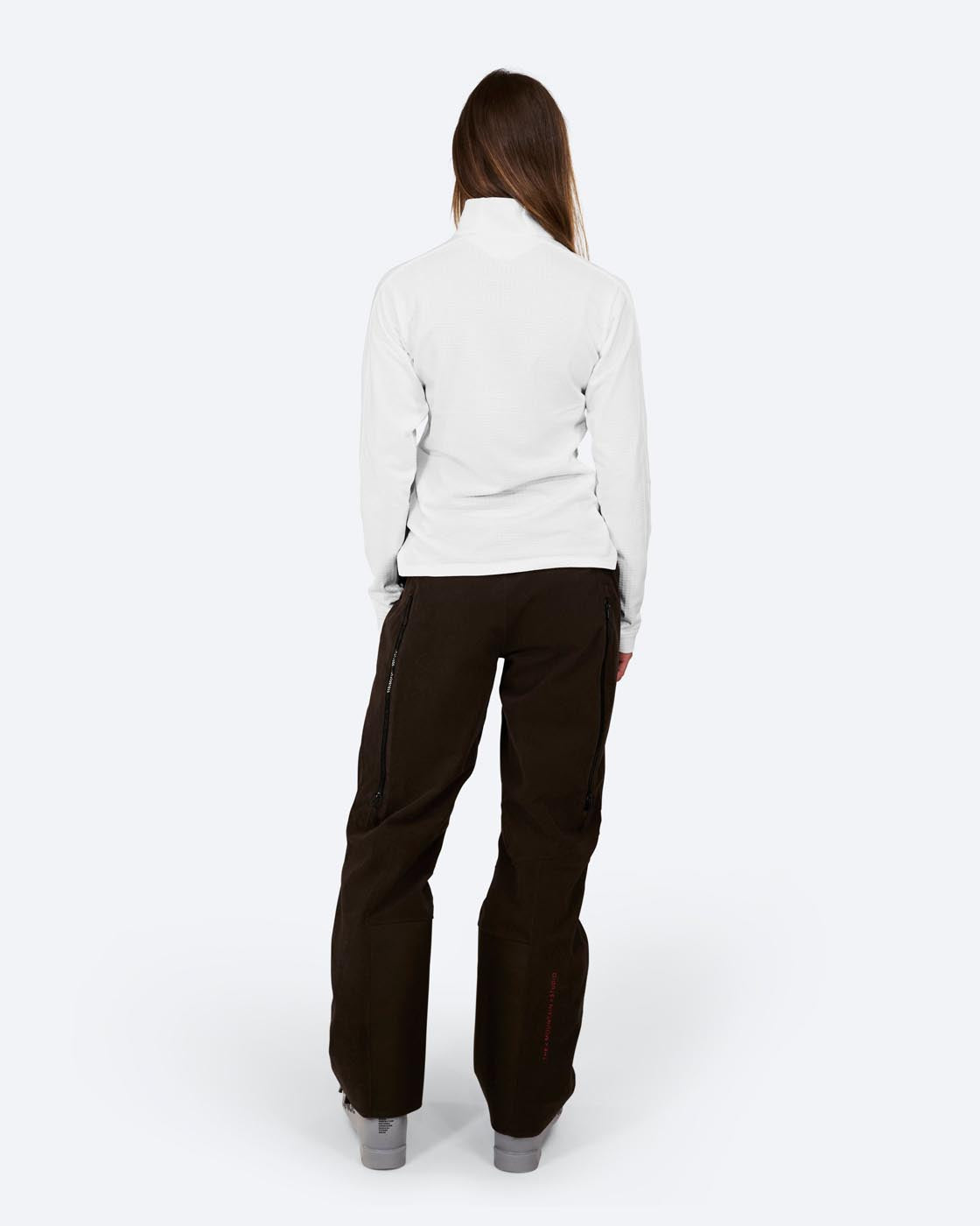 The Mountain Studio CLOTHING - Women - Apparel - Top TMS *26W*  W. Light Tech Fleece Half Zip