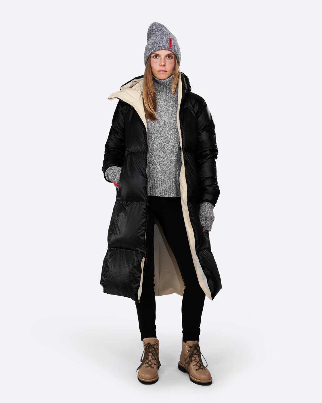 TMS *26W*  W. Pertex Reversible Tecno Down Coat The Mountain Studio