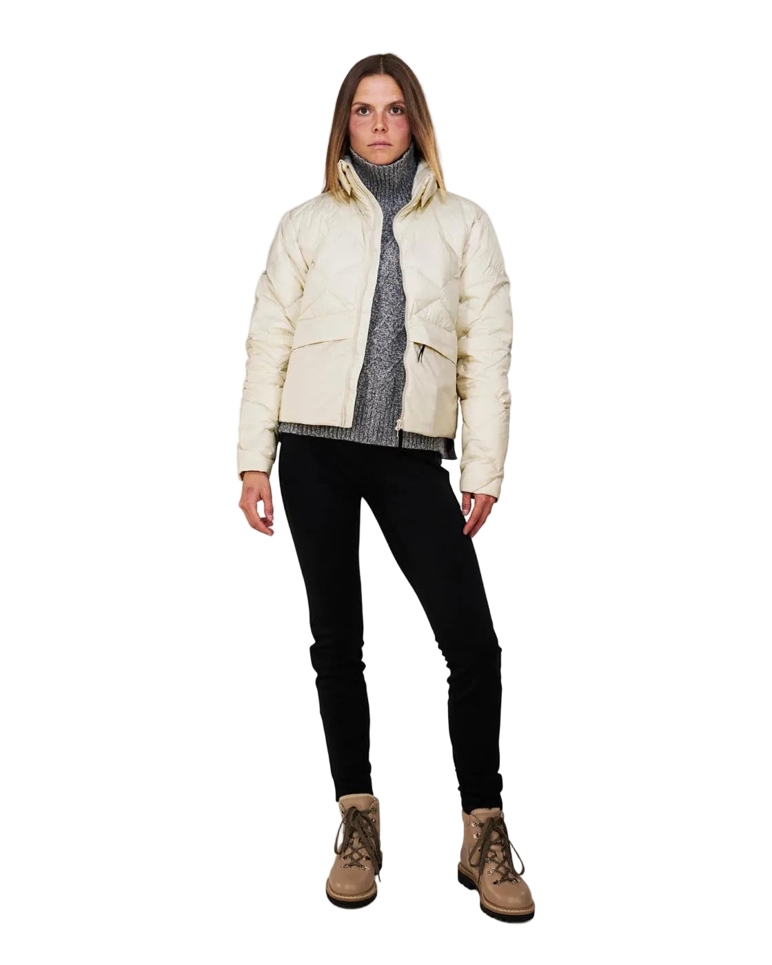 TMS *26W*  W. Pertex Ultralight Down Collar Jacket The Mountain Studio
