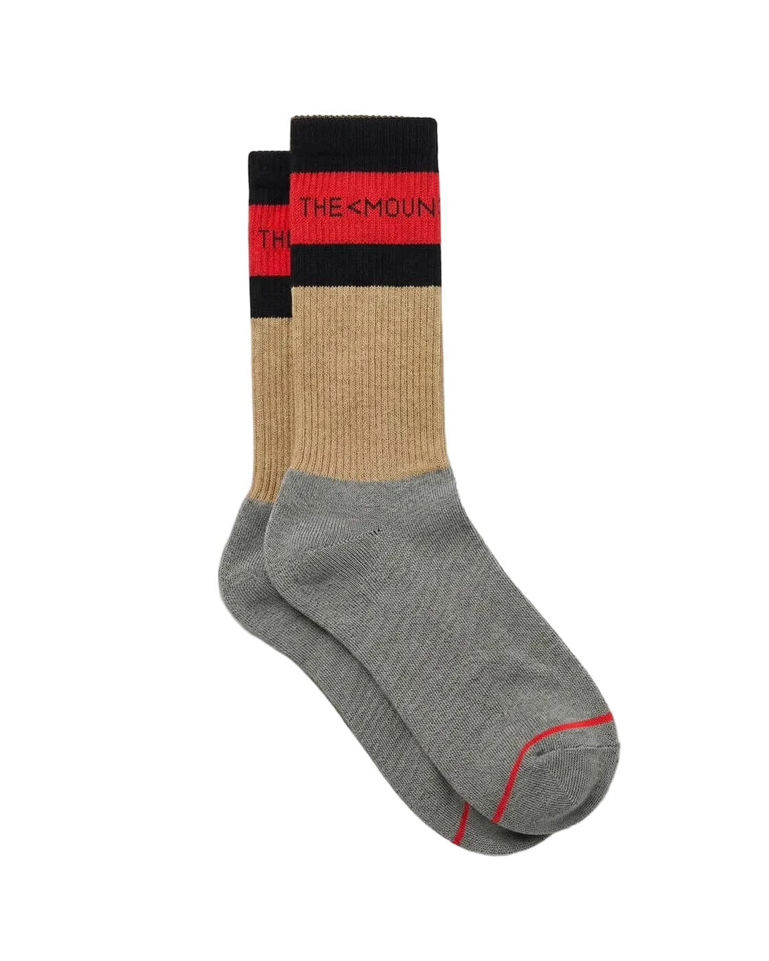 The Mountain Studio Crew Unisex W-19 Color Block Socks