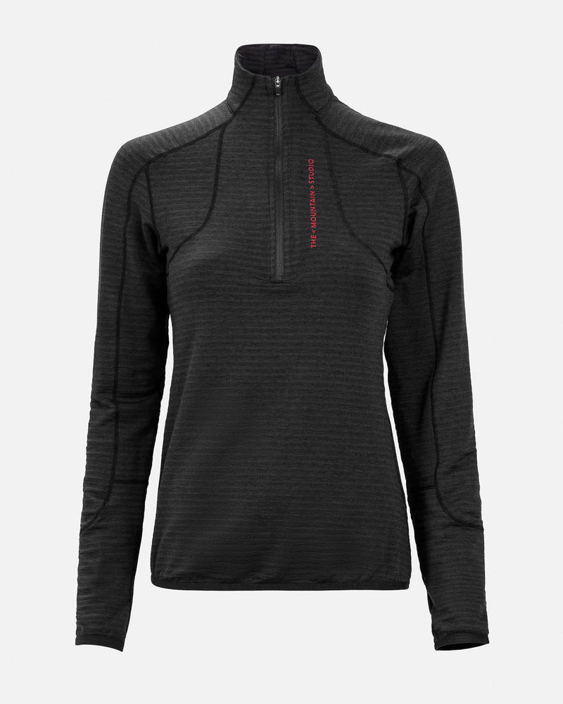 Women's Light Tech Fleece Half Zip The Mountain Studio