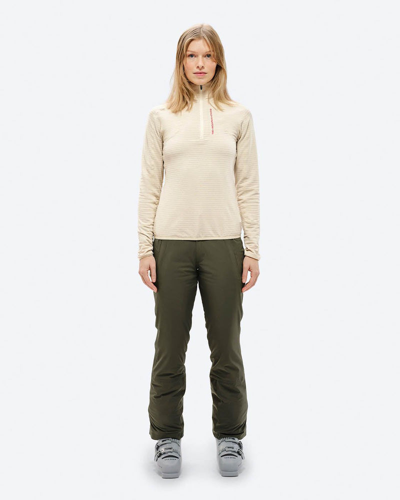 Women's Light Tech Fleece Half Zip The Mountain Studio