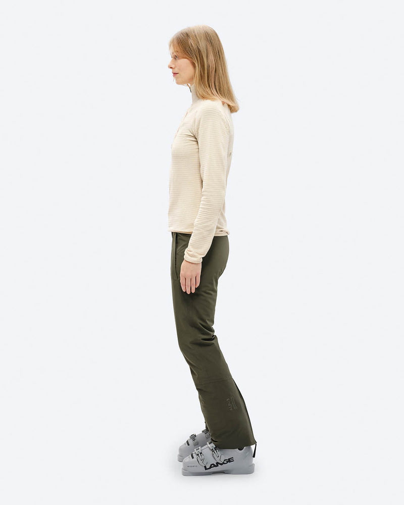 Women's Light Tech Fleece Half Zip The Mountain Studio
