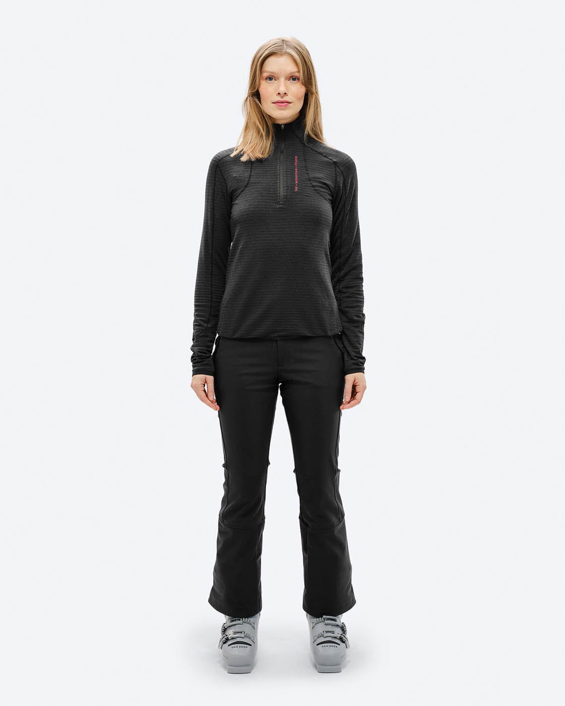 Women's Light Tech Fleece Half Zip The Mountain Studio