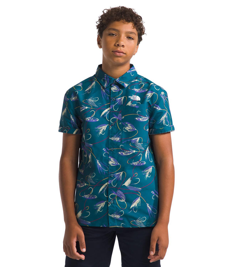 TNF CLOTHING - Kids - Apparel - Top North Face *24S*  Boys' S/S Amphibious Button Down