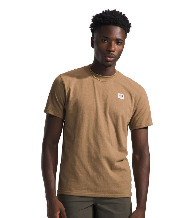 TNF CLOTHING - Men - Apparel - Top North Face *24S*  Men's S/S Heritage Patch Heathered Tee