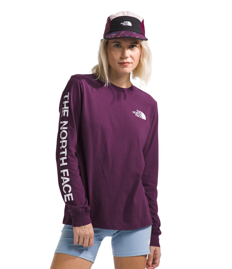 TNF CLOTHING - Women - Apparel - Top North Face *24S*  Women's L/S Sleeve Hit Graphic Tee